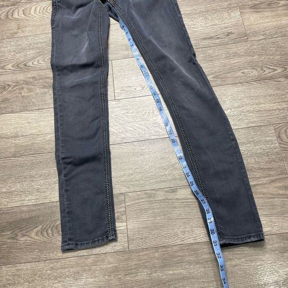 Rock Revival Jeans Womens Size 26 Teyla Skinny Low Rise Grey Denim - Picture 14 of 14